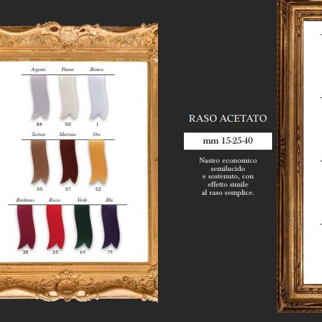 Ejemplo fondos cinta Textil personalizada Brizzolari